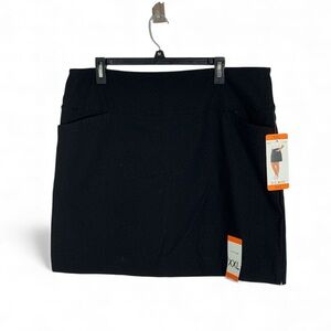S.C. & Co Black Mini Skirt Skort